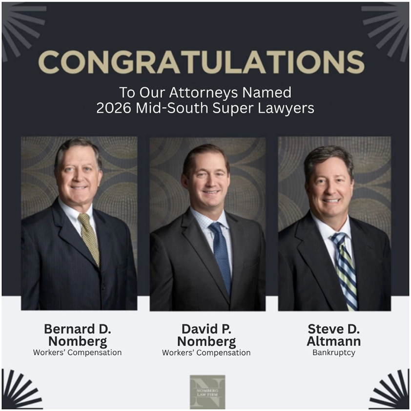 Congratulations to Our Attorneys, Named 2026 Mid-South Super Lawyers